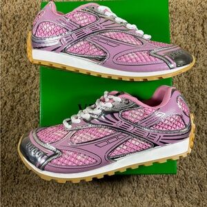 Bottega Veneta Orbit Sneakers Pink